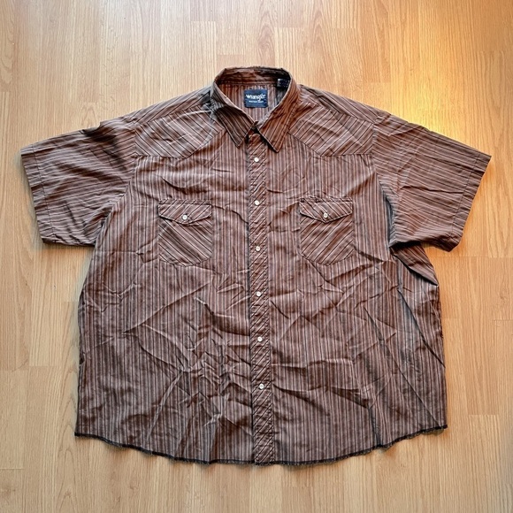 Wrangler Other - Wrangler Western Button Down Shirt Sleeve Shirt